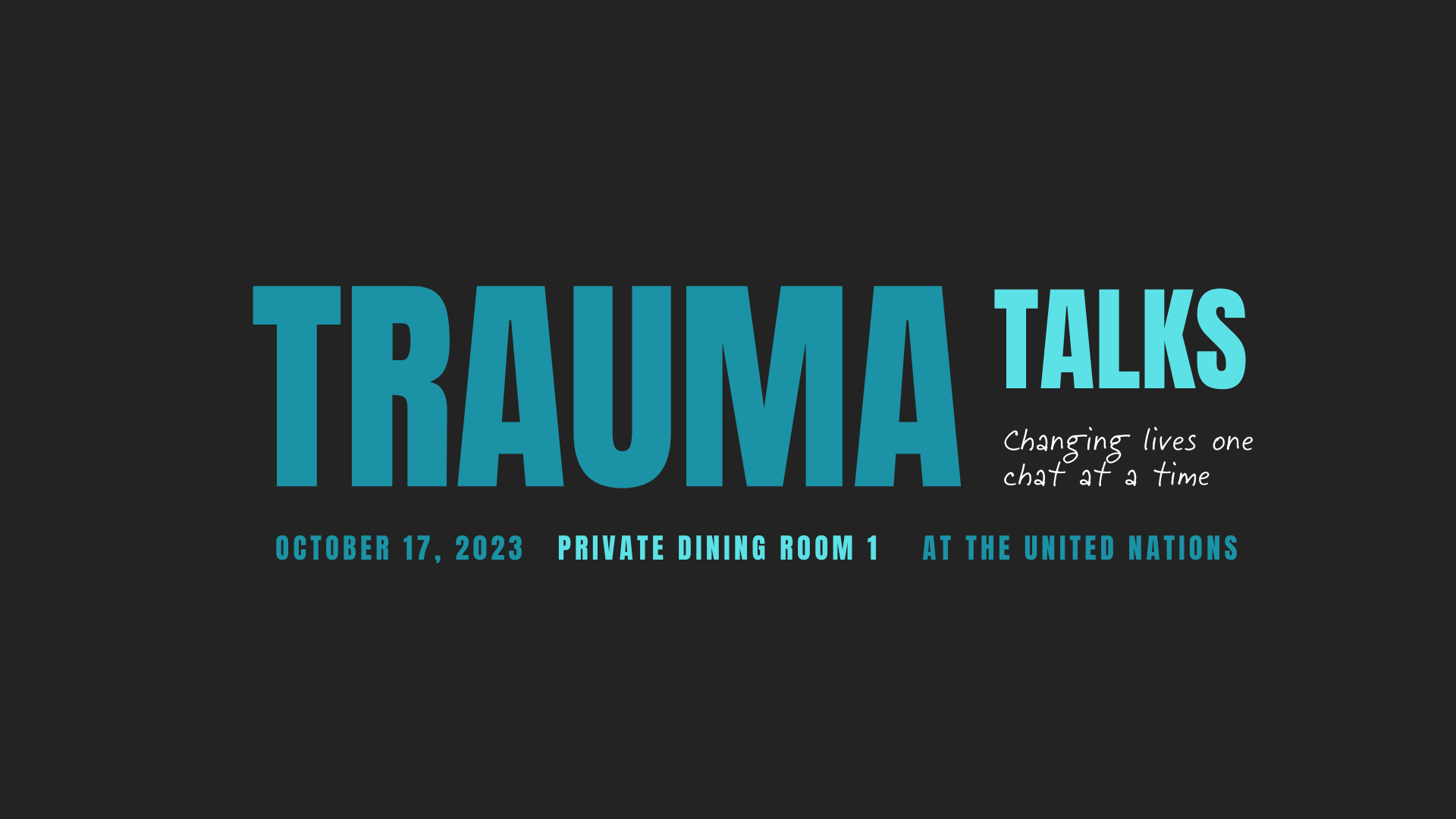 Trauma Talks